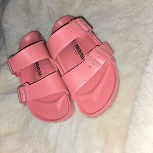 Birkenstock Pink Slide Sandals